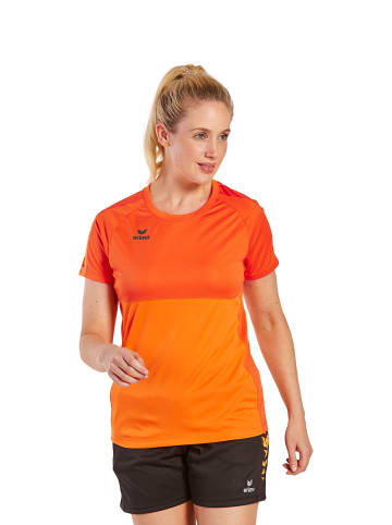 erima Damen Six Wings T-Shirt in new orange/orange