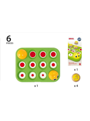 Brio Aktionsspiel BRIO Infant/ Toddler - Musikspiel Raupe Ab 2 Jahre in bunt