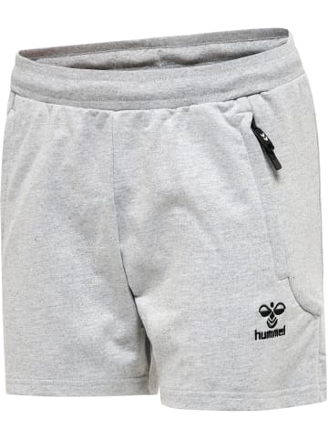 Hummel Verstellbare Taille Kurze Hose Hmlmove Damen in GREY MELANGE
