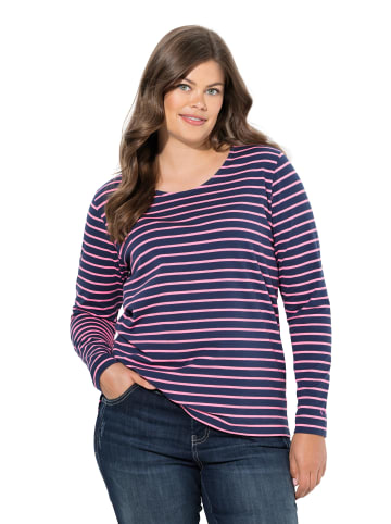 LAURASØN Longsleeve in navyblau