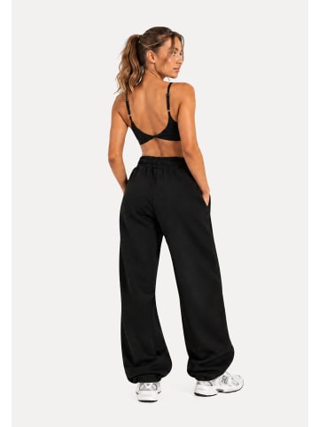 SMILODOX Jogginghose Siara in Schwarz Uni