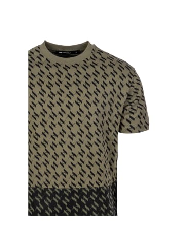 Karl Lagerfeld T-Shirt 755133 in dunkelgruen