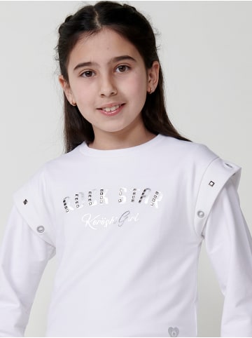 KOROSHI Sweatshirt Mädchen in weiß
