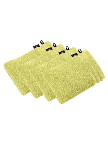Vossen 4er Pack Waschhandschuh in meadow green