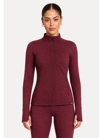 SMILODOX LEO Jacke Velvara in Rot Leo