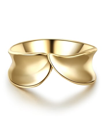 Glanzstücke München Ring aus Sterling Silber in gelbgold