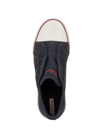 s.Oliver BLACK LABEL Sneaker low 5-44200-28 in dunkelblau