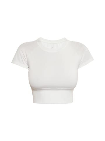 IZIA Crop-Top in Wollweiss