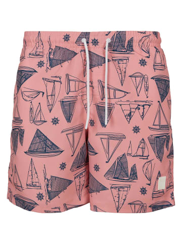 Urban Classics Badeshorts in yacht aop