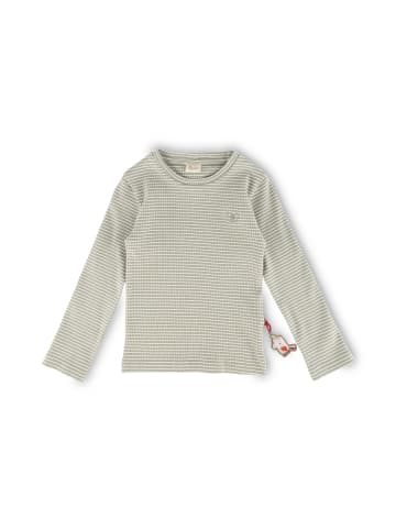 Sigikid Langarmshirt pink cockatoo in grün