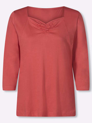 Sieh an! 3/4-Arm-Shirt in grapefruit