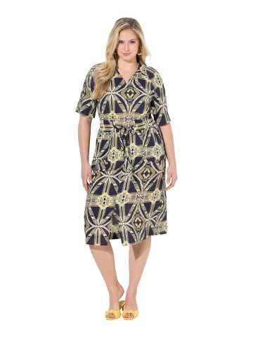 Ulla Popken Midikleid in marine