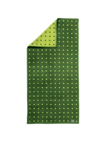 Erwin Müller Frottier, Jacquard Duschtuch 2er-Pack Sigmaringen in apfelgrün