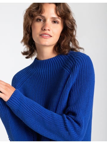 More & More Grobstrickpullover in royal