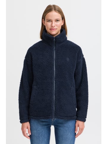 Oxmo Fleecejacke OXTOVINE in Dunkelblau