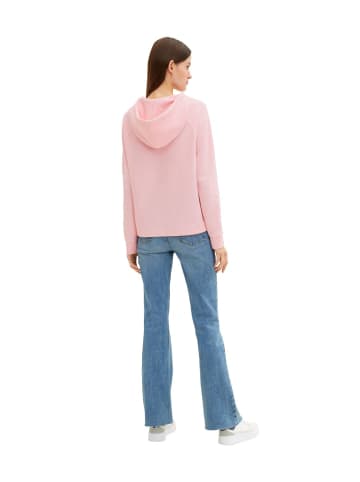 TOM TAILOR Denim Sweatshirt BRUSHED RIB in Pink