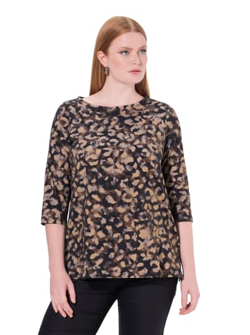 Ulla Popken Shirt in blassbraun