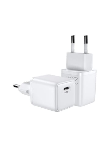 Wandladegerät Schnellladegerät USB Type-C 25W 3A weiß