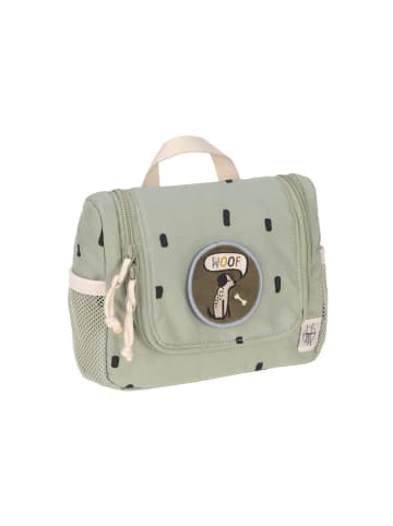 Lässig Lässig Kulturbeutel Kinder, Happy Prints light olive