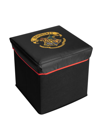 United Labels Harry Potter Aufbewahrungsbox mit Deckel 28,5x28,5x28,5 cm in schwarz