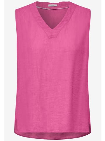 Cecil Struktur Blusentop in Rosa
