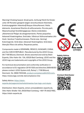 LEGO Speed Champions Set Mercedes-AMG F1 76909 - ab 3 Jahren in multicolored