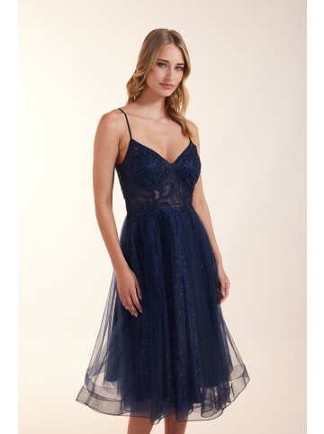 LAONA Kleid Rosy Touch Dress in Stormy Blue