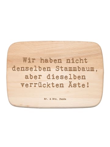 Buche Schneidebrett Spruch Adoptivkind Verrückt... in Transparent