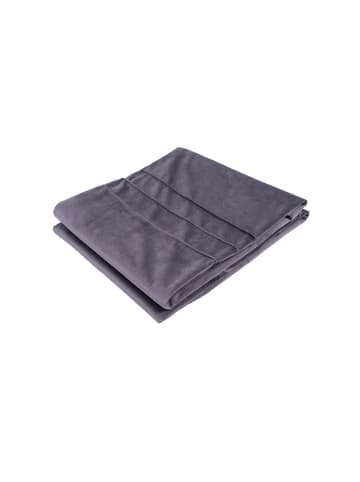 Kayoom Dekokissen & Decke - Tagesdecke Paulina 125 2er-Set in graphite