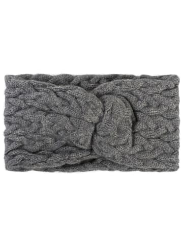 styleBREAKER Strick Stirnband in Dunkelgrau