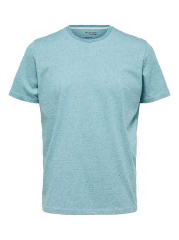 SELECTED HOMME T-Shirt 'Aspen' in hellblau