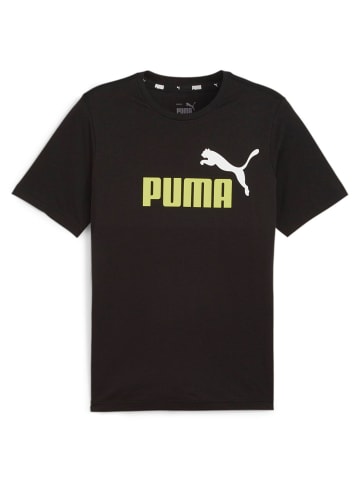 Puma T-Shirt in Schwarz/Grün