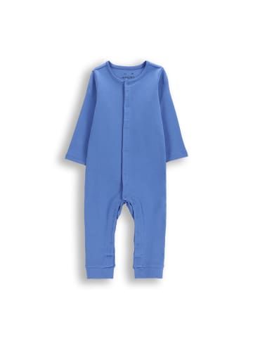 MOKIDA Baumwoll-babystrampler in blau