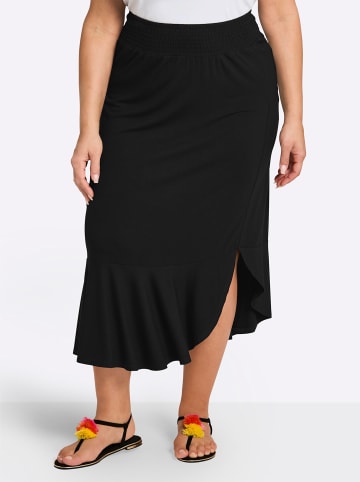 sheego Webrock in schwarz