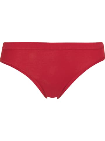 Con-ta Baumwolle, Feinripp Hüftslip 2er-Pack in rot