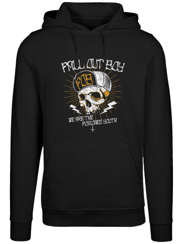 F4NT4STIC Hoodie Fall Out Boy Chest Youth Skull in schwarz