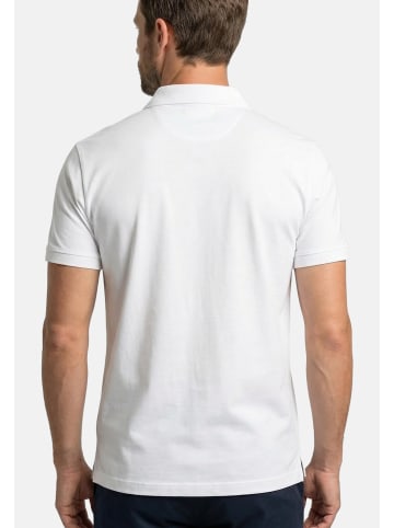 S. Oliver Poloshirt Basic in Schwarz / weiß