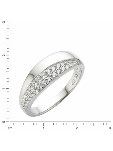 Zeeme Ring für Damen in silber