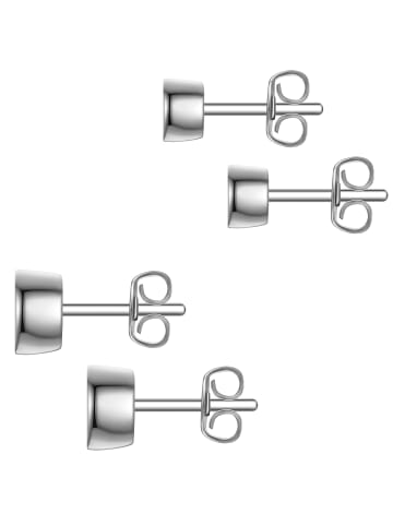 Rafaela Donata 2er Set Ohrstecker Sterling Silber Zirkonia weiß in silber