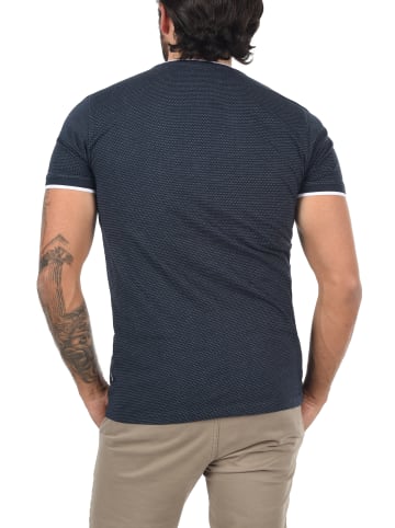 !SOLID Rundhalsshirt in blau