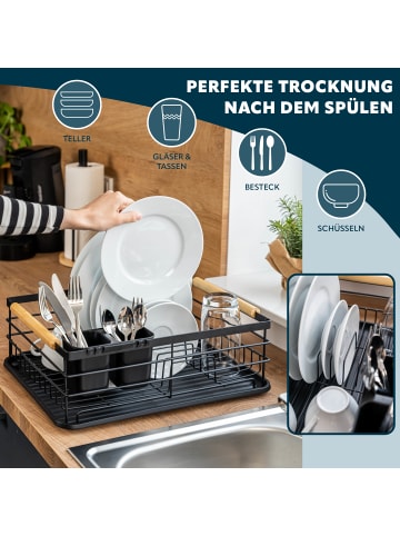 eluno Abtropfgestell ca. 43 x 15,5 x 32 cm