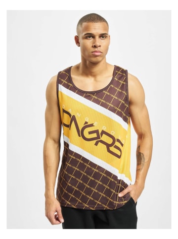 DNGRS Dangerous Tank Top in brown