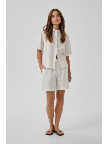 My Essential Wardrobe Kurzarmhemd MWDias Loose fit in Bright White