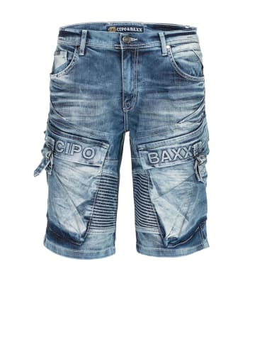 Cipo & Baxx Shorts in Blau