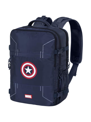 Marvel Rucksack Captain America in blau
