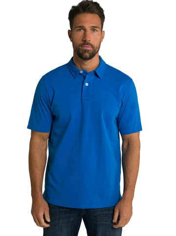 JP1880 Poloshirt in clematisblau