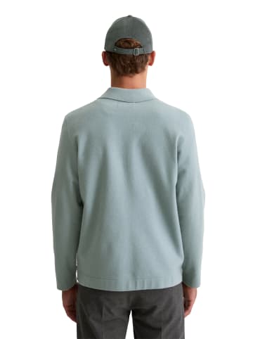 Marc O'Polo Overshirt-Strickjacke regular in Cracked Ice