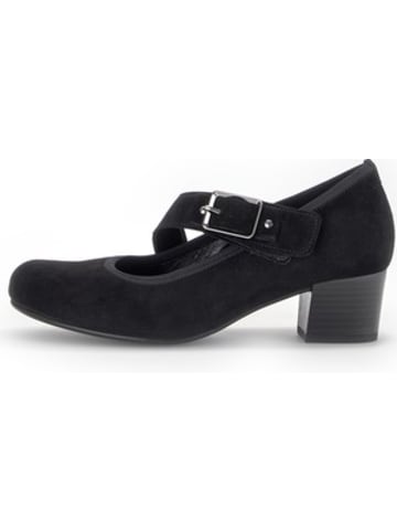 Gabor Riemchenpump in schwarz