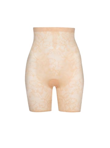 Bye Bra Shapinghose Lacy High Waist Shaping Short in Beige