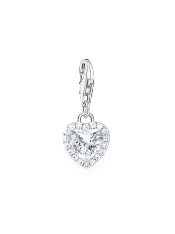Thomas Sabo Charm-Anhänger in silber, weiß